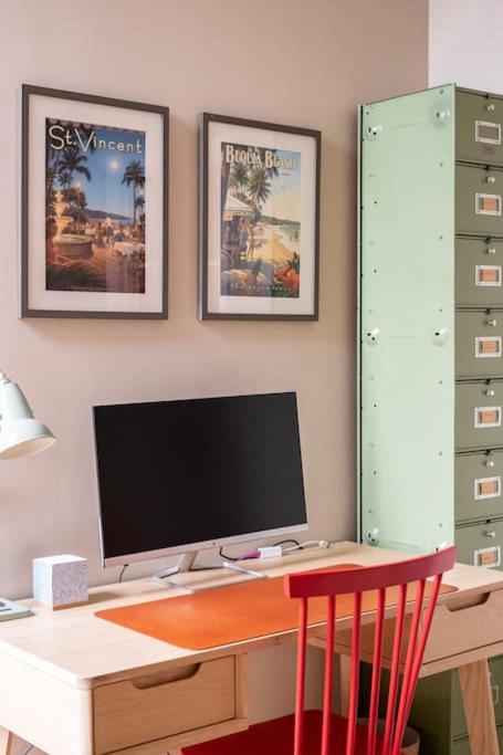 Stylish Central Apartment With Parking - Garden And Workspace Бат Экстерьер фото